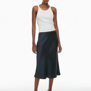 Aritzia Babaton Slip Midi Skirt